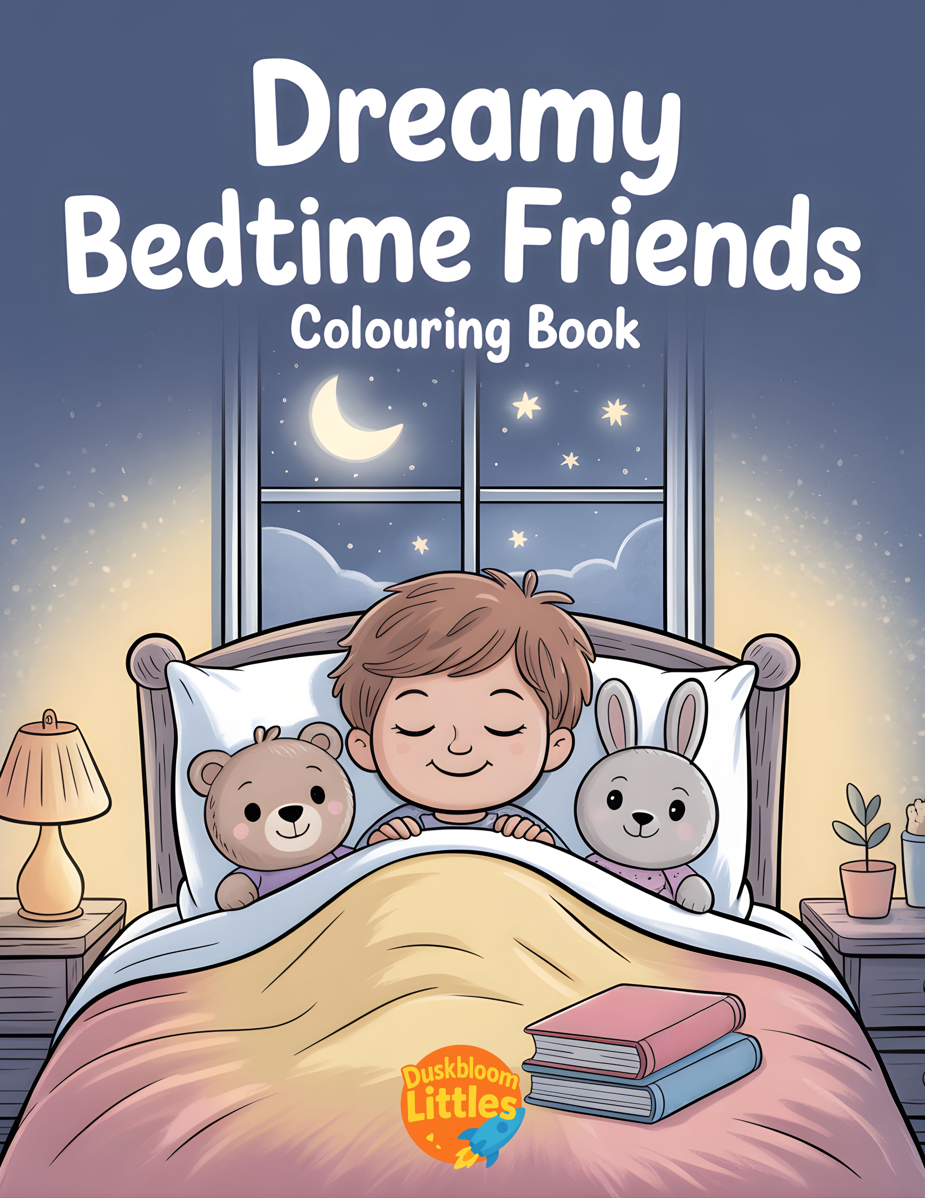 Dreamy Bedtime Friends Colouring Book